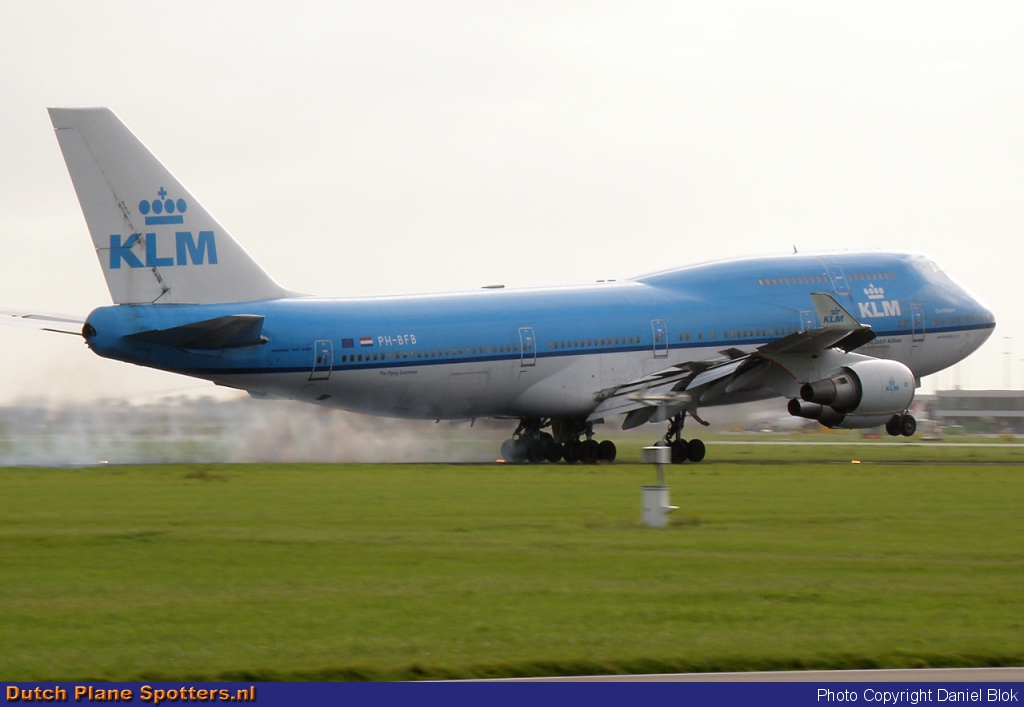PH-BFB Boeing 747-400 KLM Royal Dutch Airlines by Daniel Blok