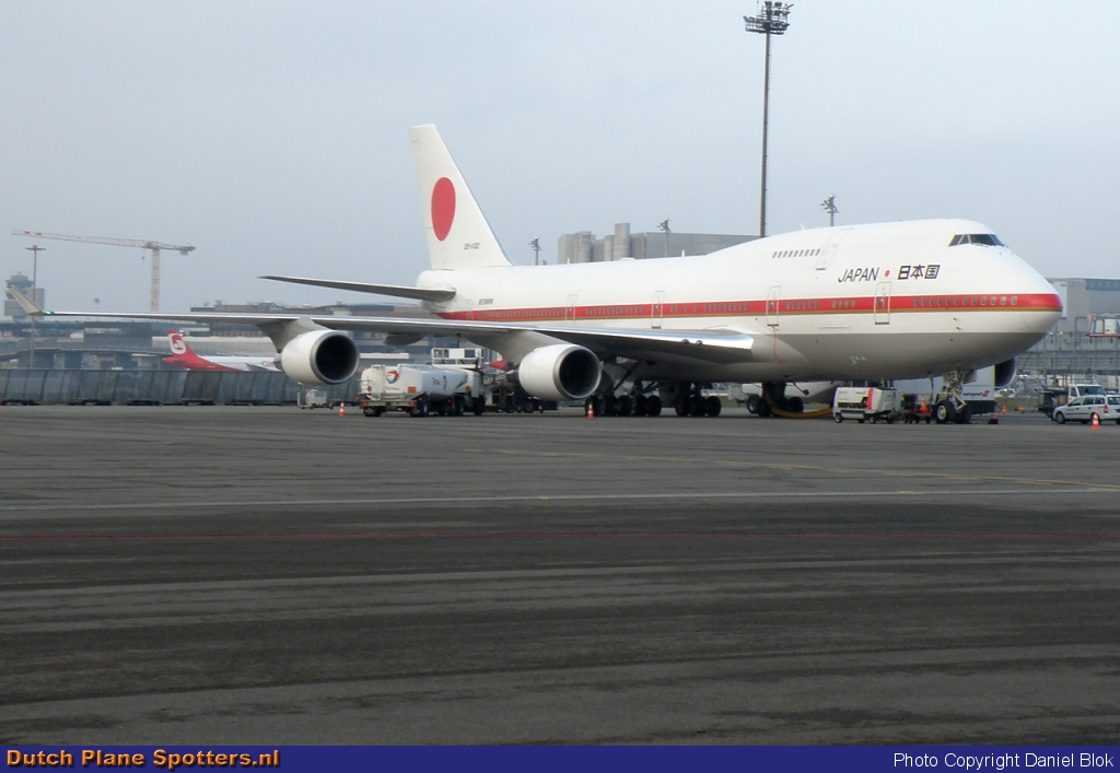 20-1102 Boeing 747-400 Japan - Government by Daniel Blok