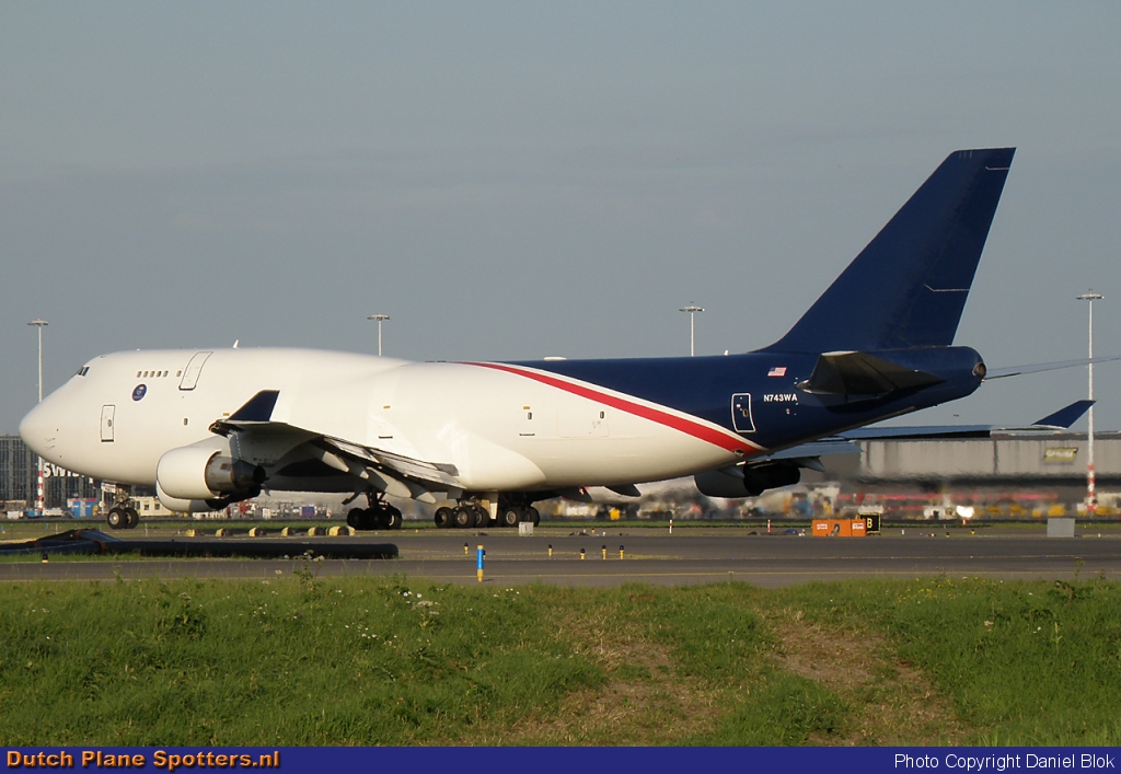 N743WA Boeing 747-400 World Airways Cargo by Daniel Blok