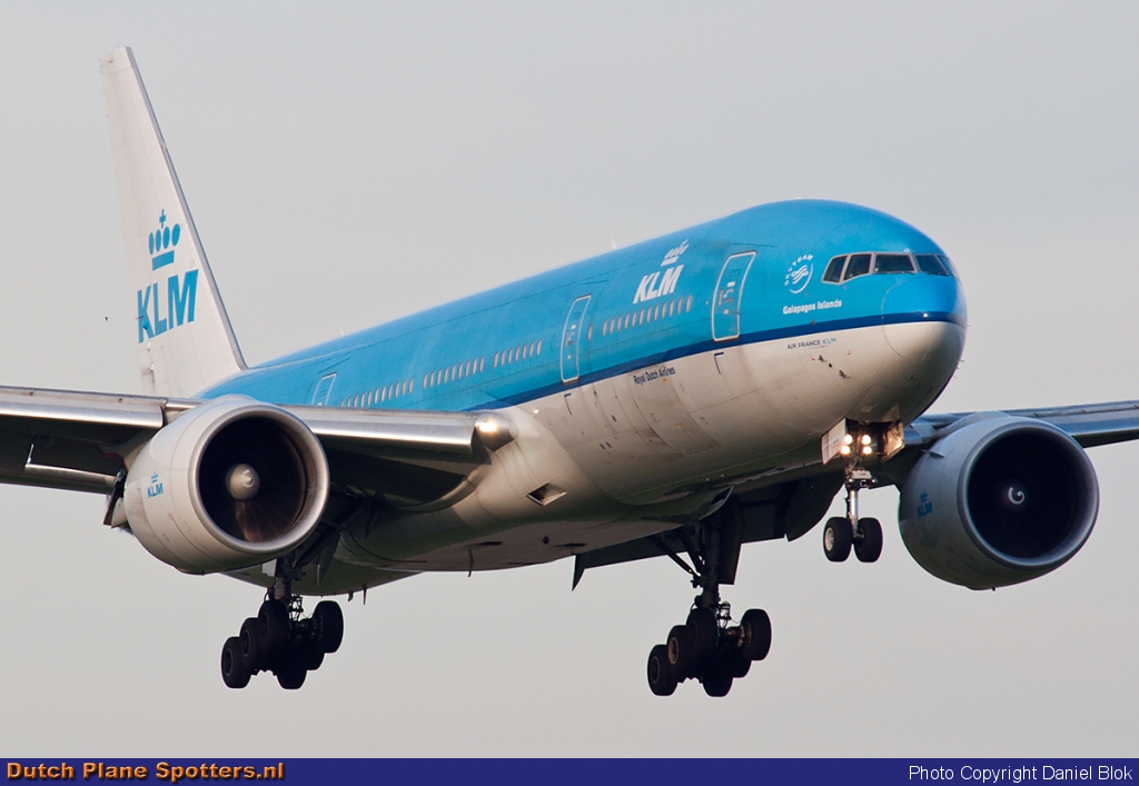 PH-BQI Boeing 777-200 KLM Royal Dutch Airlines by Daniel Blok