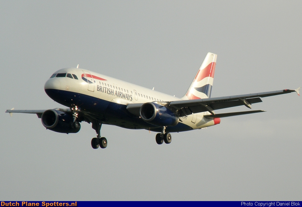 G-EUPC Airbus A319 British Airways by Daniel Blok