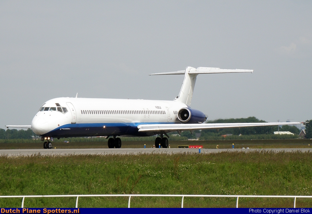 F-GMLX McDonnell Douglas MD-83 Blue Line by Daniel Blok