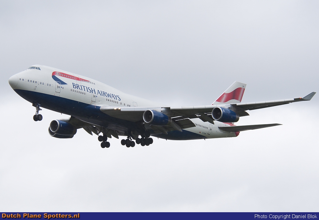 G-CIVM Boeing 747-400 British Airways by Daniel Blok