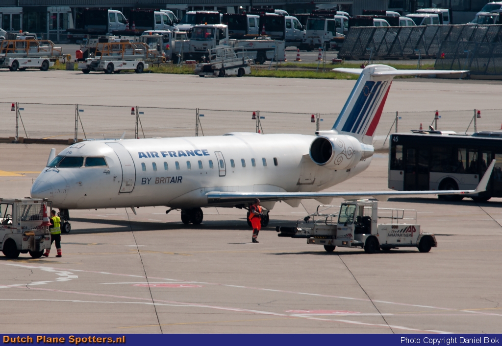 F-GRJG Bombardier Canadair CRJ100 Brit Air (Air France) by Daniel Blok