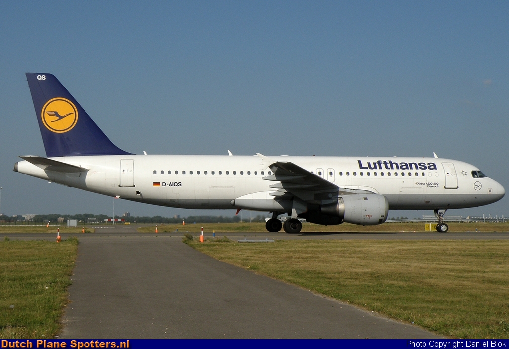 D-AIQS Airbus A320 Lufthansa by Daniel Blok
