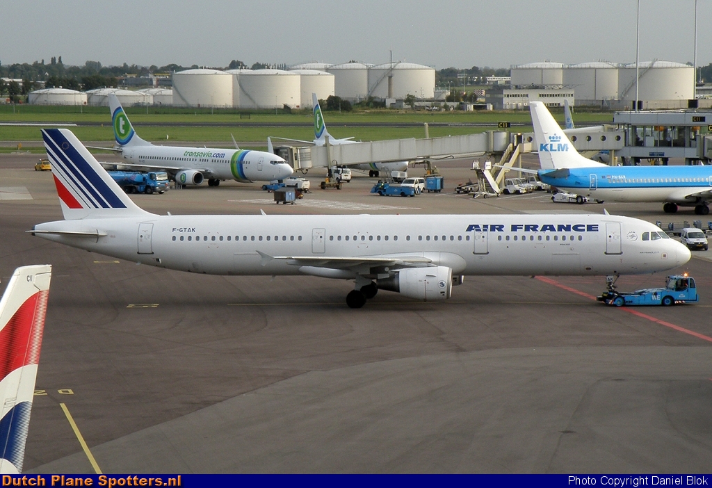 F-GTAK Airbus A321 Air France by Daniel Blok