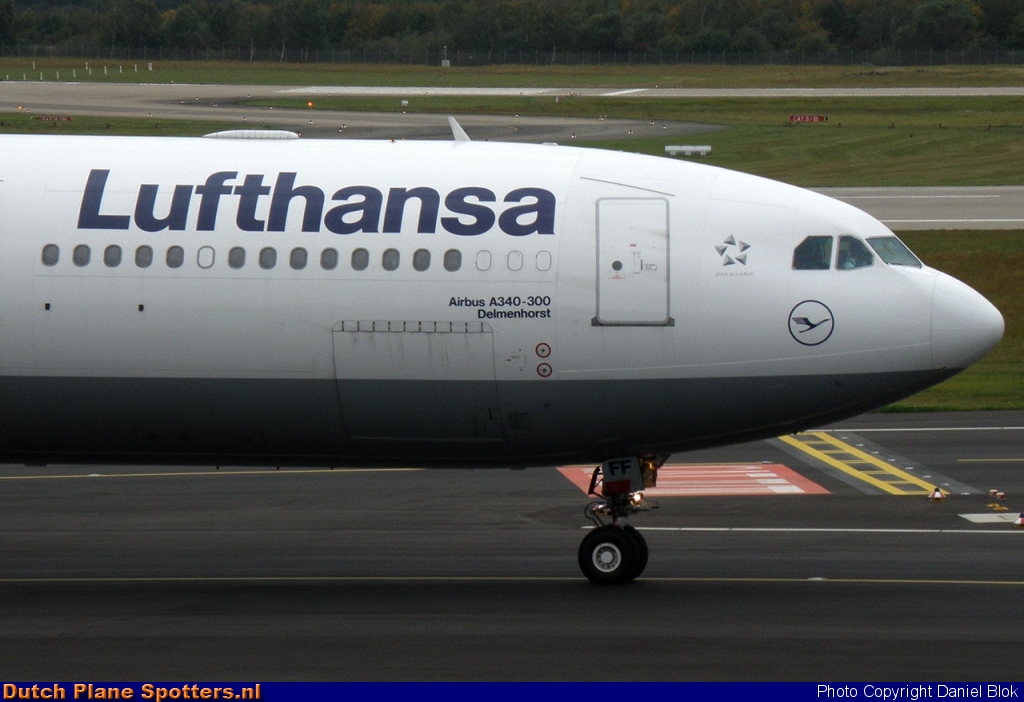 D-AIFF Airbus A340-300 Lufthansa by Daniel Blok