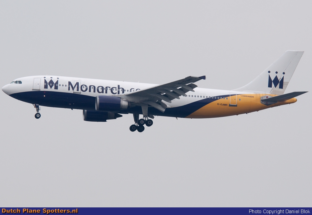 G-OJMR Airbus A300 Monarch Airlines by Daniel Blok