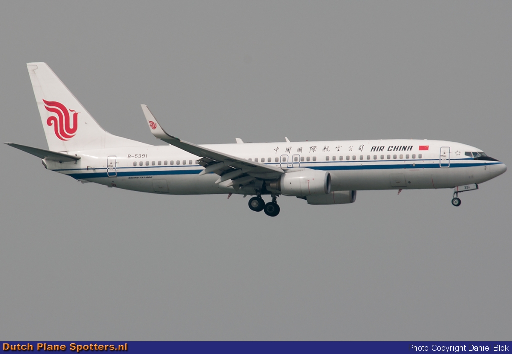 B-5391 Boeing 737-800 Air China by Daniel Blok