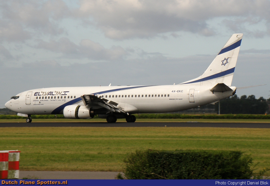 4X-EKC Boeing 737-800 El Al Israel Airlines by Daniel Blok