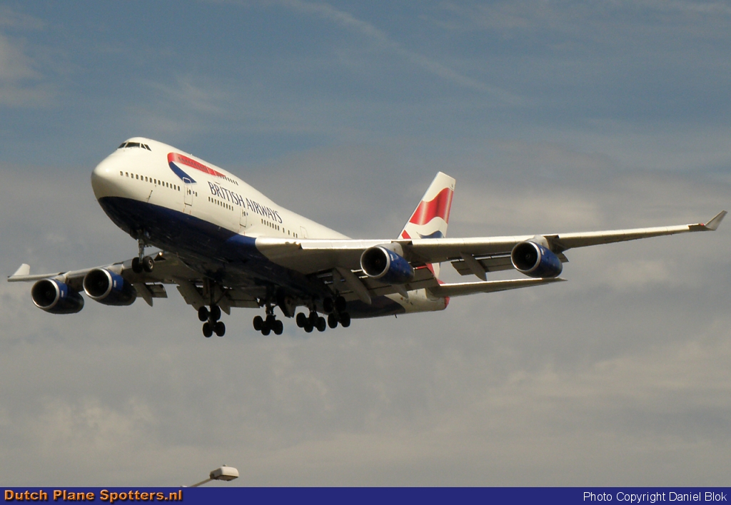 G-CIVA Boeing 747-400 British Airways by Daniel Blok
