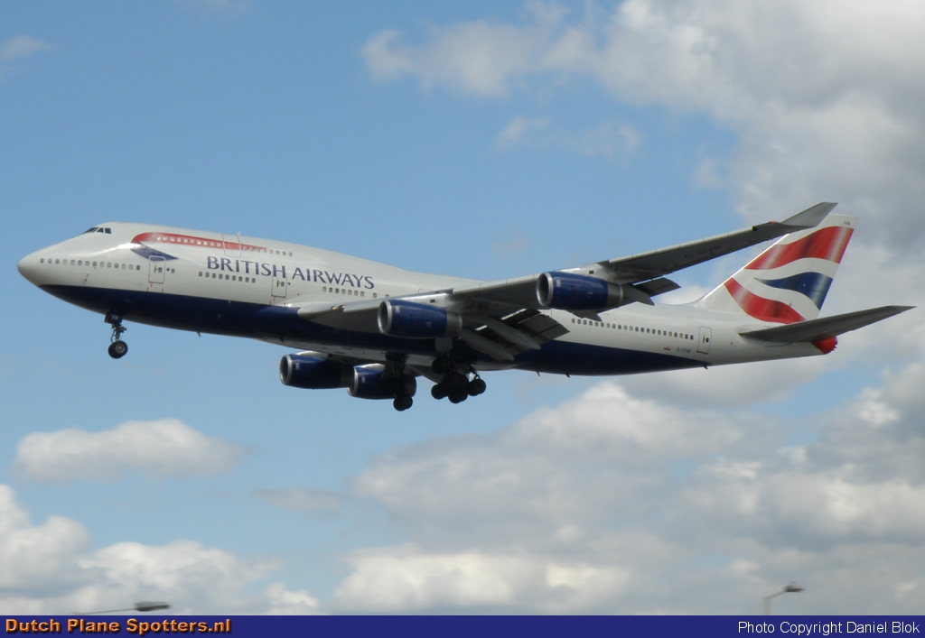 G-CIVB Boeing 747-400 British Airways by Daniel Blok