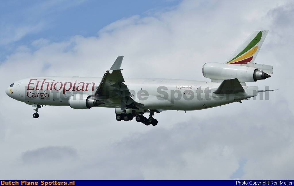 ET-AND McDonnell Douglas MD-11 Ethiopian Cargo by Ron Meijer