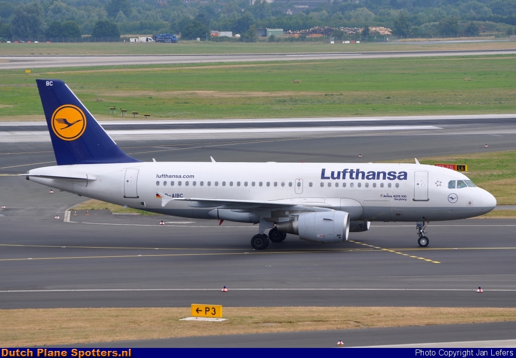 D-AIBC Airbus A319 Lufthansa by Jan Lefers