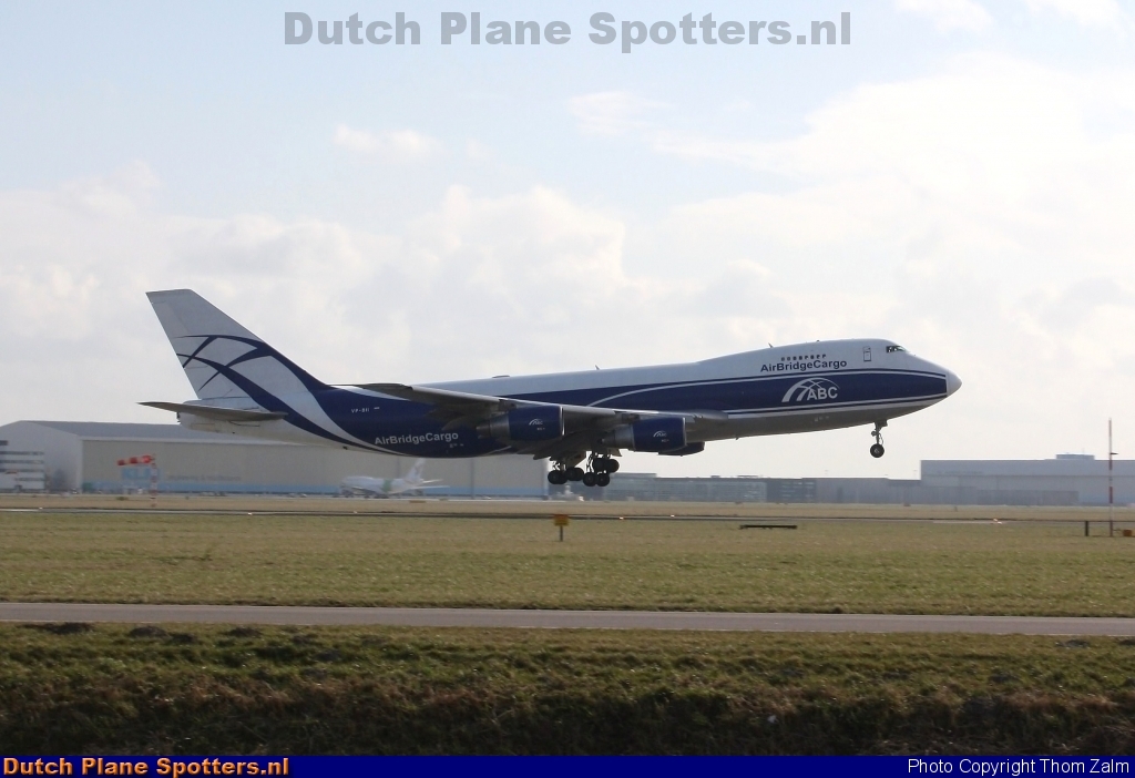 VP-BII Boeing 747-200 AirBridgeCargo by Thom Zalm