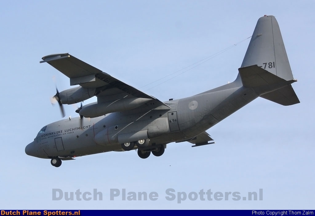 G-781 Lockheed C-130 Hercules MIL - Dutch Royal Air Force by Thom Zalm