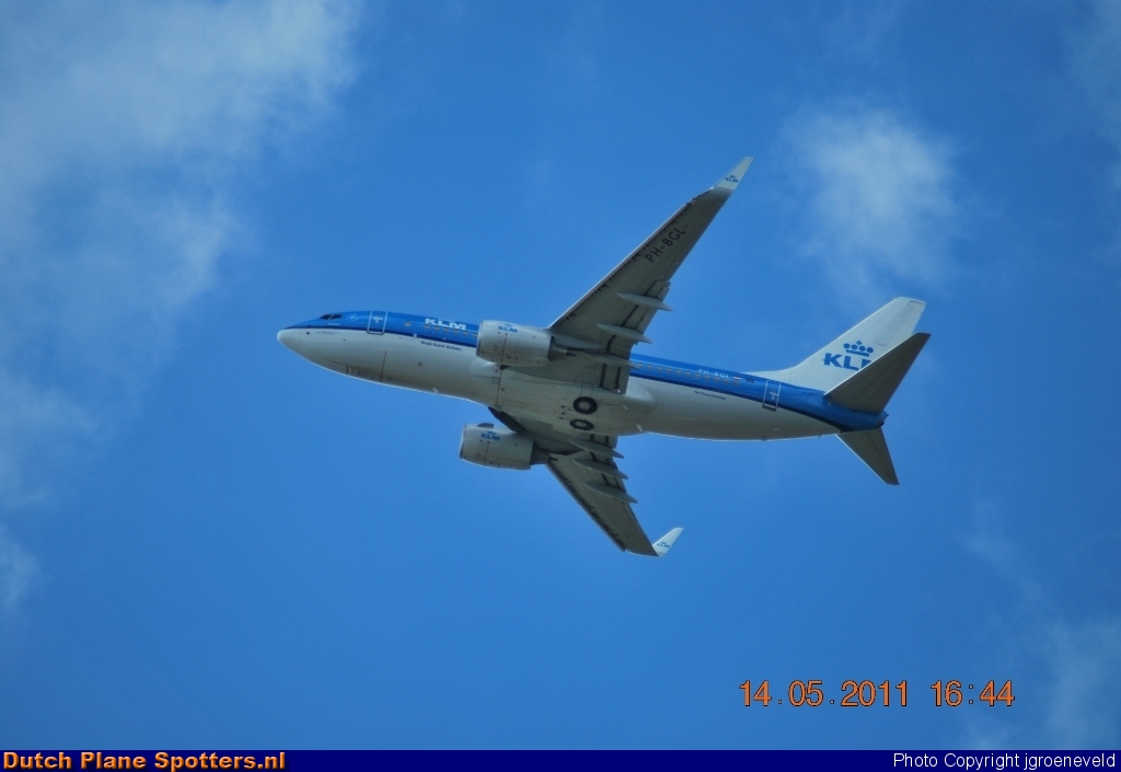 PH-BGL Boeing 737-700 KLM Royal Dutch Airlines by jgroeneveld