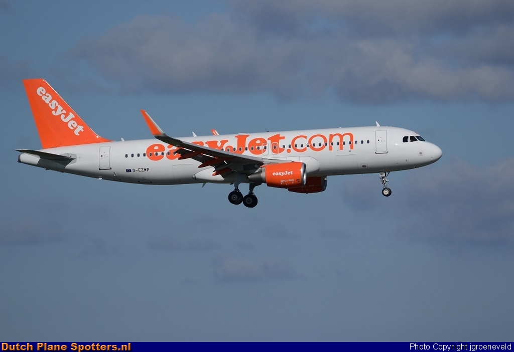 G-EZWP Airbus A320 easyJet by jgroeneveld
