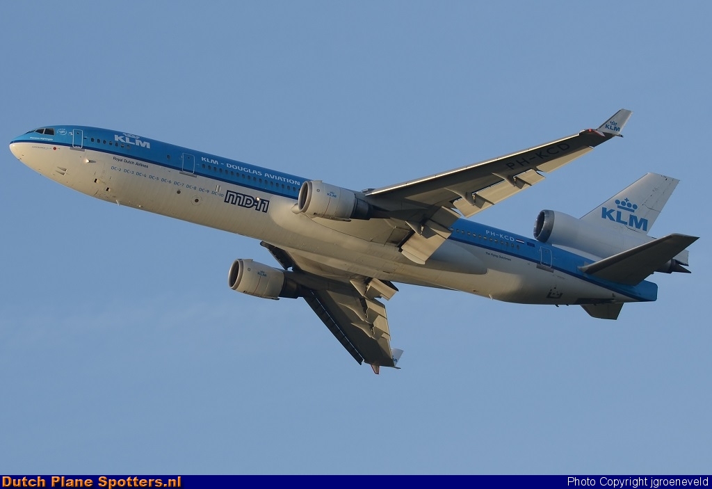 PH-KCD McDonnell Douglas MD-11 KLM Royal Dutch Airlines by jgroeneveld
