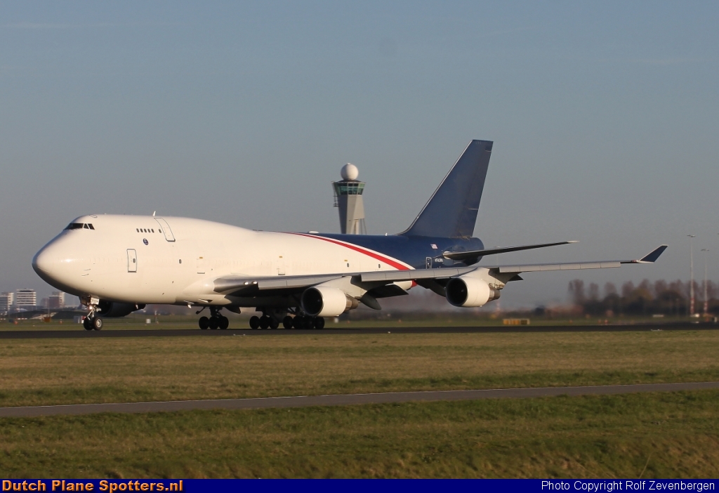 N743WA Boeing 747-400 World Airways Cargo by Rolf Zevenbergen