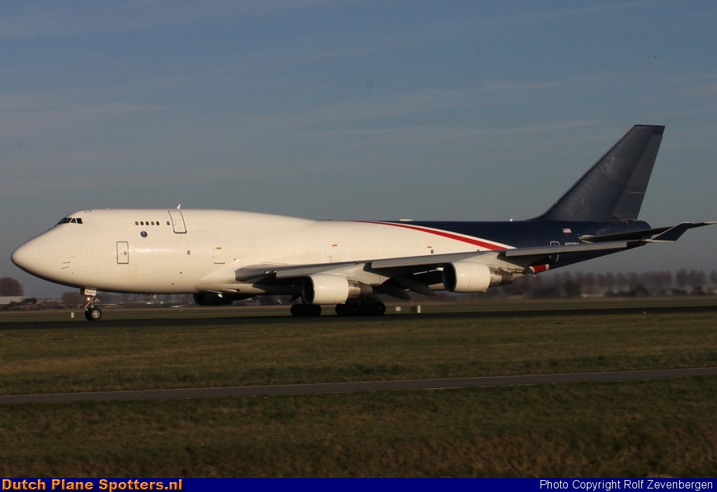 N743WA Boeing 747-400 World Airways Cargo by Rolf Zevenbergen