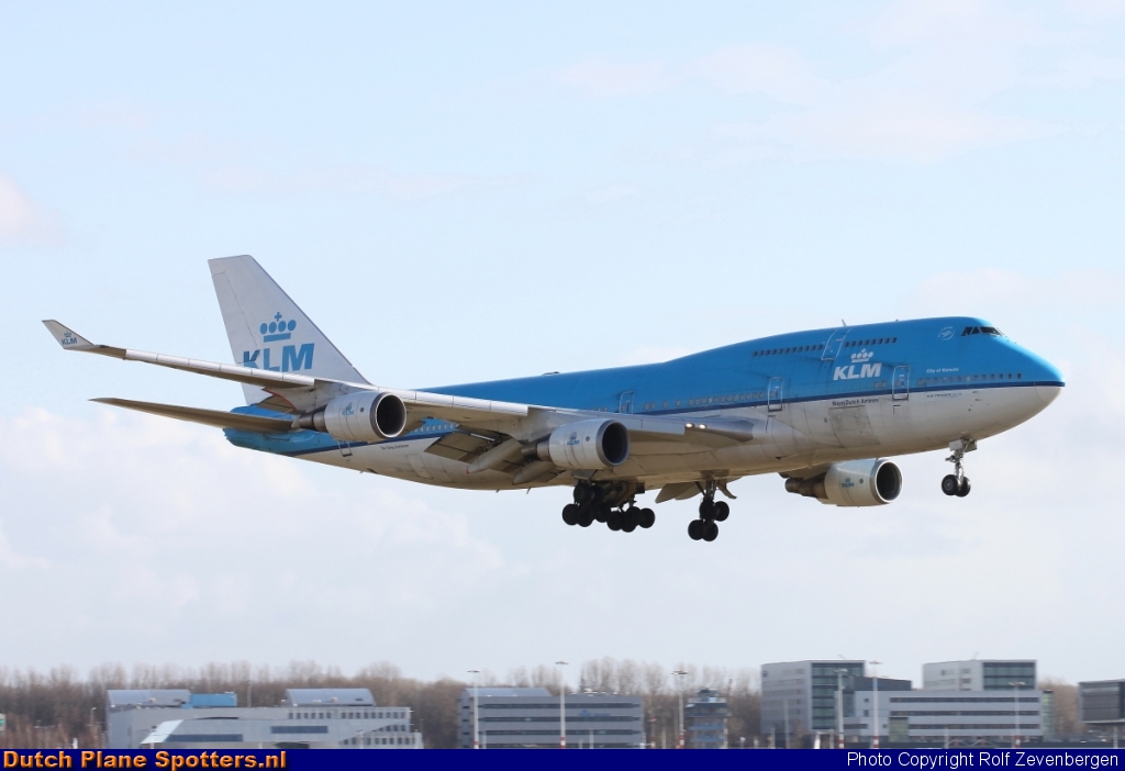 PH-BFK Boeing 747-400 KLM Royal Dutch Airlines by Rolf Zevenbergen