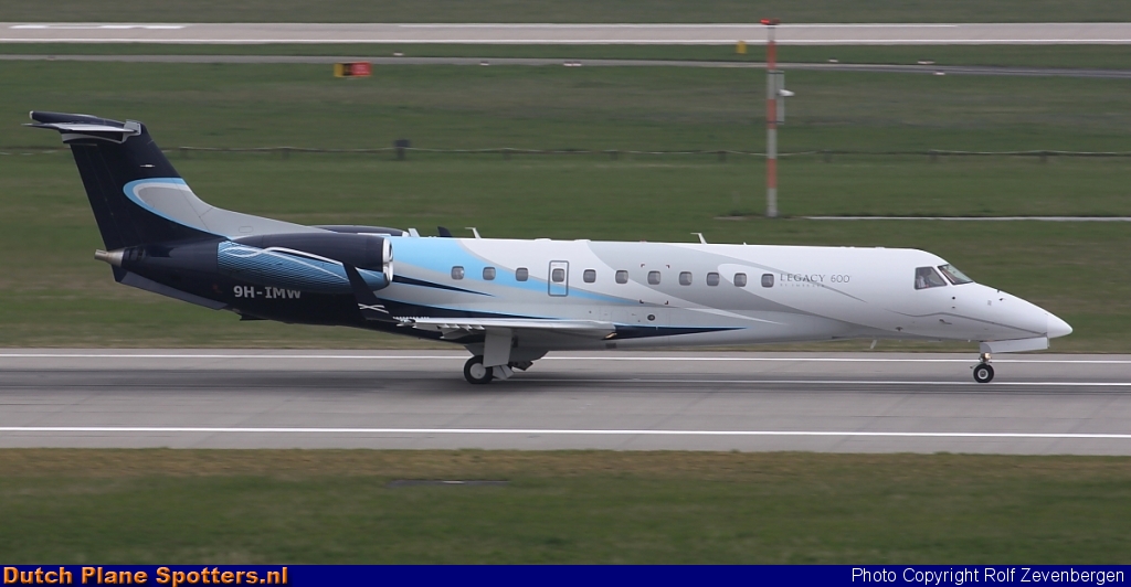 9H-IMW Embraer 135 Avcon Jet by Rolf Zevenbergen