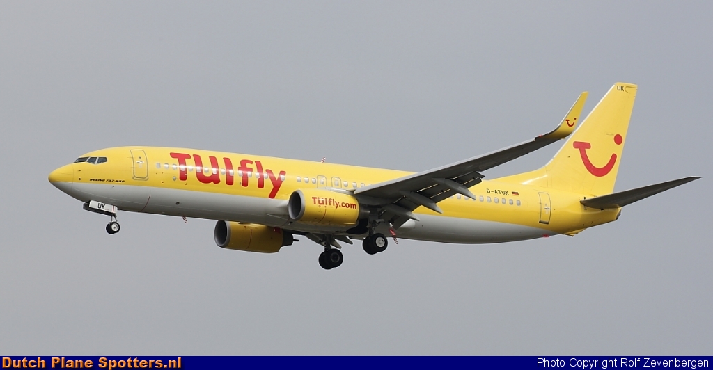 D-ATUK Boeing 737-800 TUIFly by Rolf Zevenbergen
