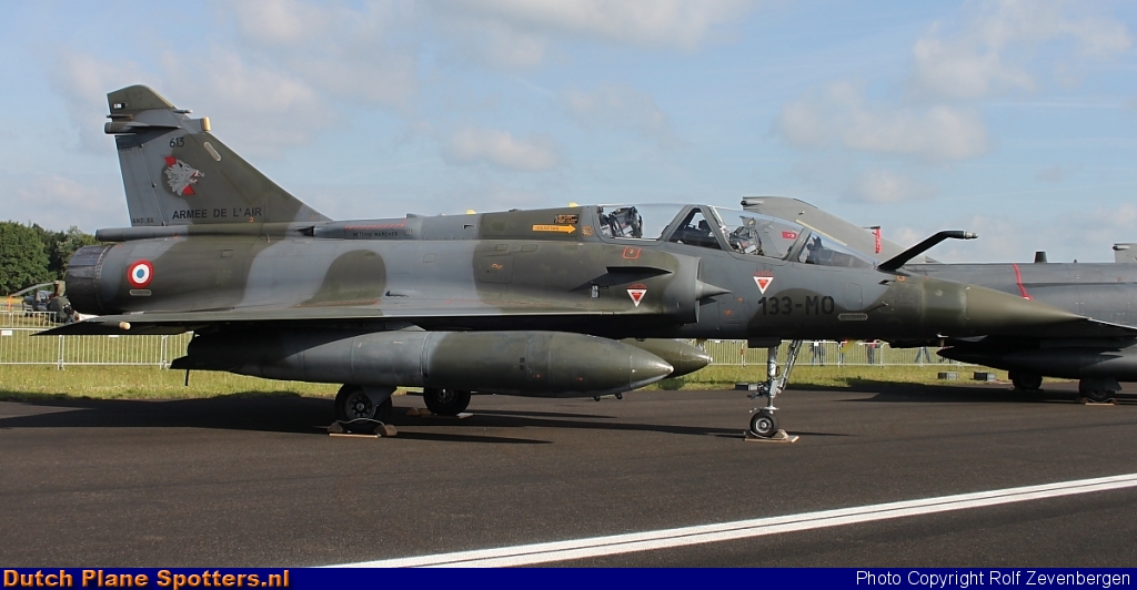 613 / 133-MO Dassault Mirage 2000 MIL - French Air Force by Rolf Zevenbergen