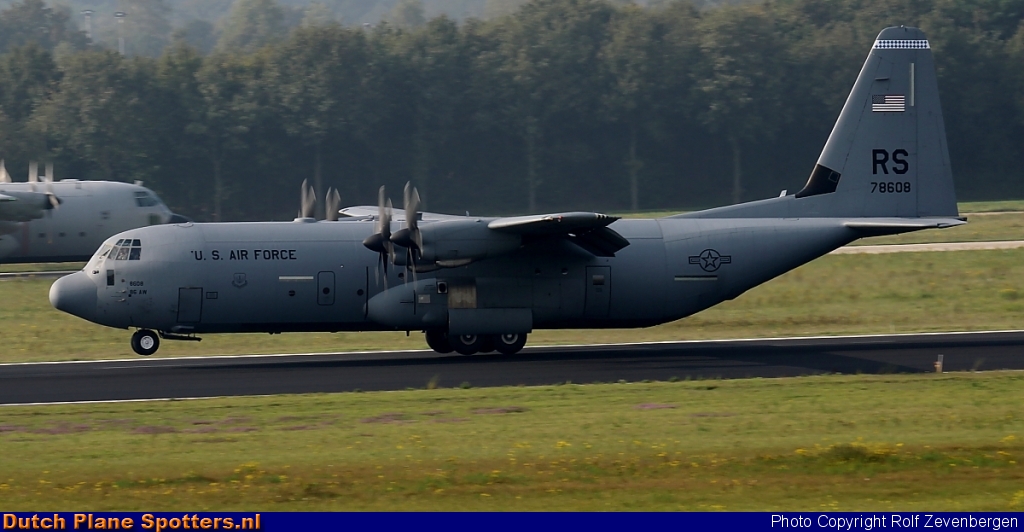 07-8608 Lockheed C-130 Hercules MIL - US Air Force by Rolf Zevenbergen