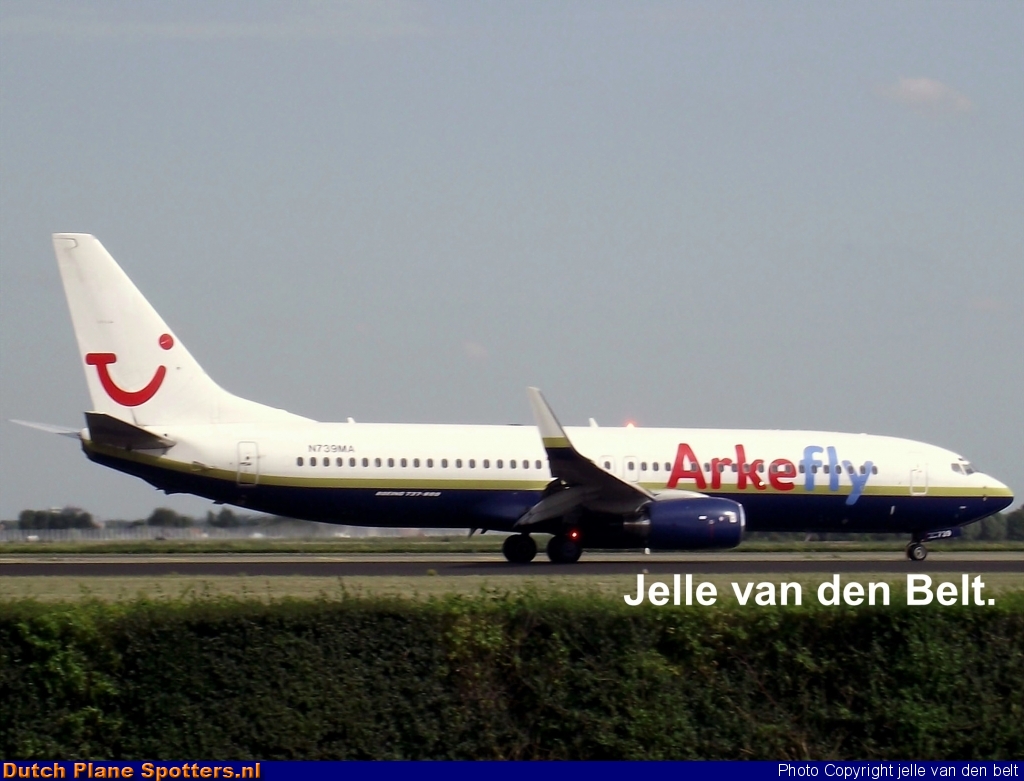 N739MA Boeing 737-800 Miami Air (ArkeFly) by Jelle van den Belt