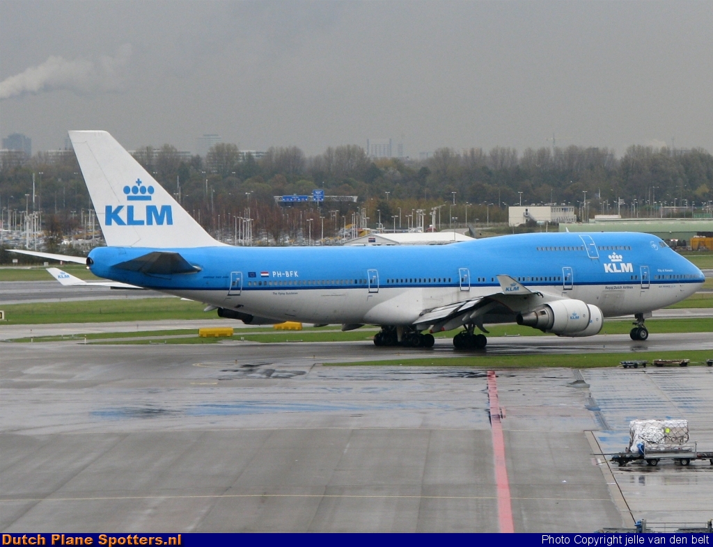 PH-BFK Boeing 747-400 KLM Royal Dutch Airlines by Jelle van den Belt