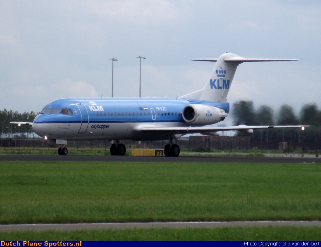 PH-KZD Fokker 70 KLM Cityhopper by Jelle van den Belt