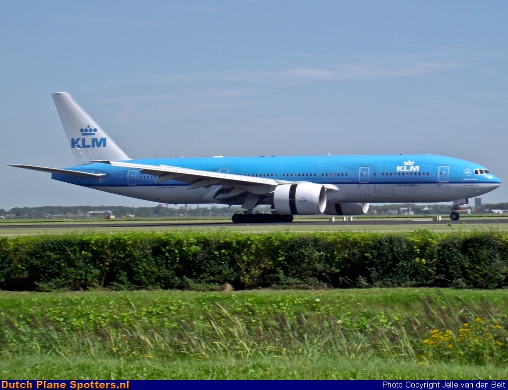 PH-BQK Boeing 777-200 KLM Royal Dutch Airlines by Jelle van den Belt