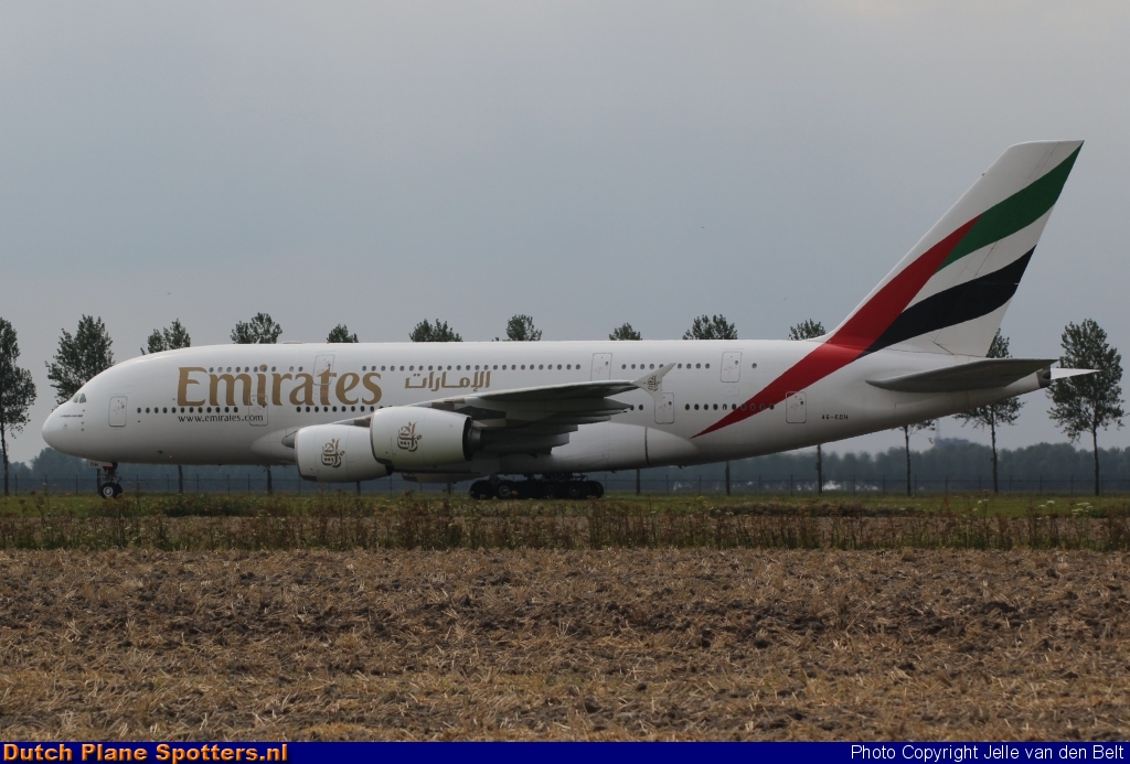 A6-EDH Airbus A380-800 Emirates by Jelle van den Belt