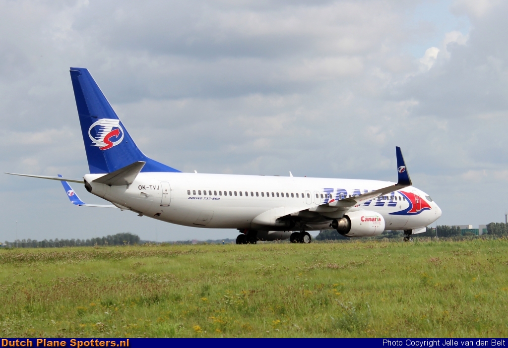 OK-TVJ Boeing 737-800 Travel Service by Jelle van den Belt