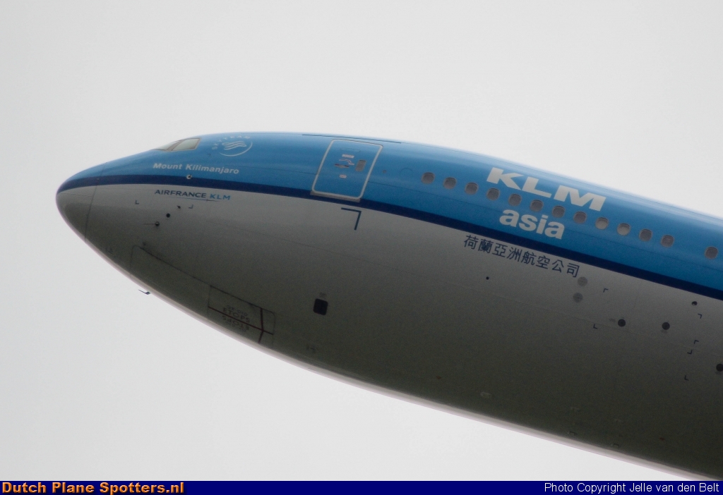 PH-BQK Boeing 777-200 KLM Asia by Jelle van den Belt