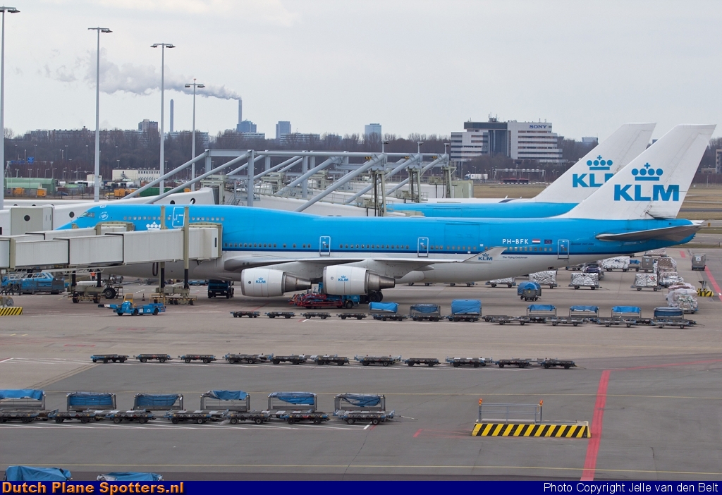 PH-BFK Boeing 747-400 KLM Royal Dutch Airlines by Jelle van den Belt