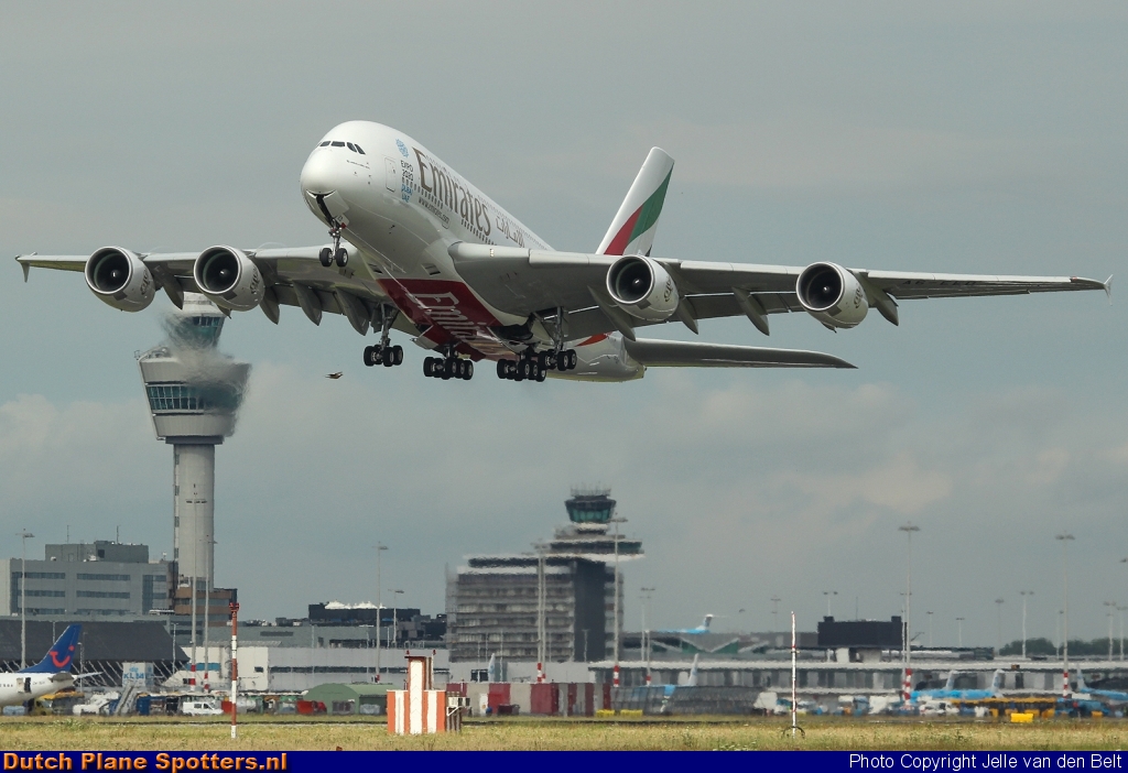 A6-EED Airbus A380-800 Emirates by Jelle van den Belt