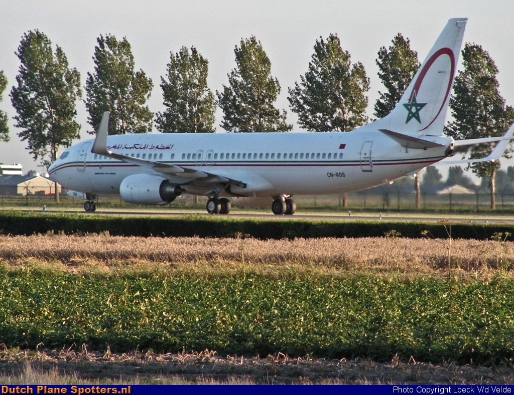 CN-ROS Boeing 737-800 Royal Air Maroc by Loeck V/d Velde