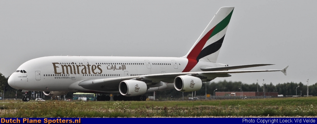 A6-EDH Airbus A380-800 Emirates by Loeck V/d Velde