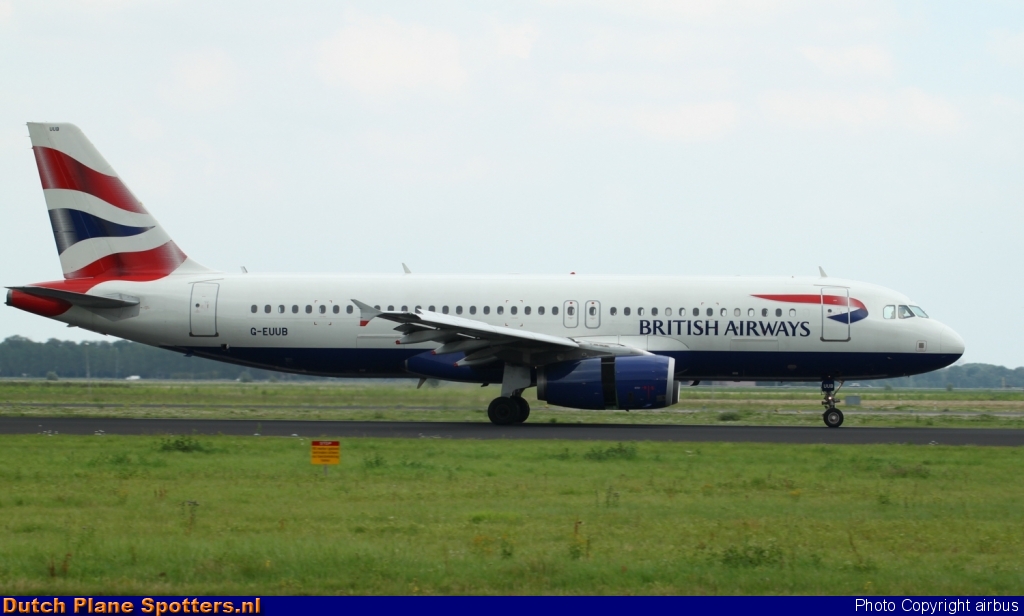 G-EUUB Airbus A320 British Airways by airbus