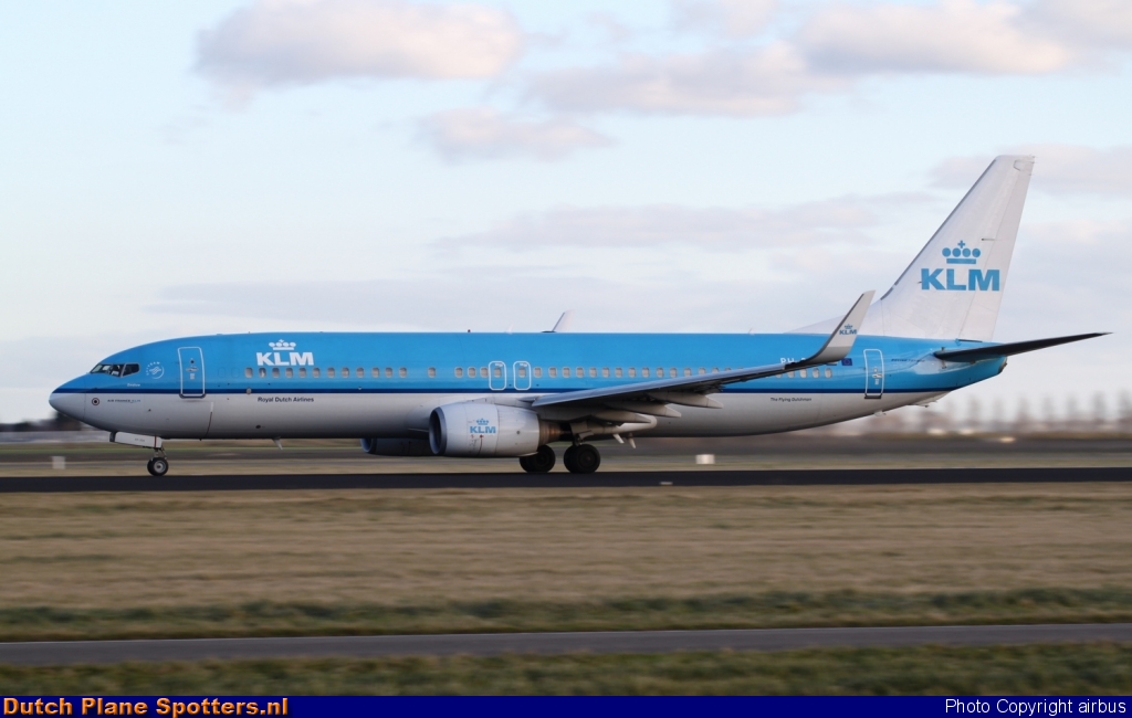PH-BXF Boeing 737-800 KLM Royal Dutch Airlines by airbus