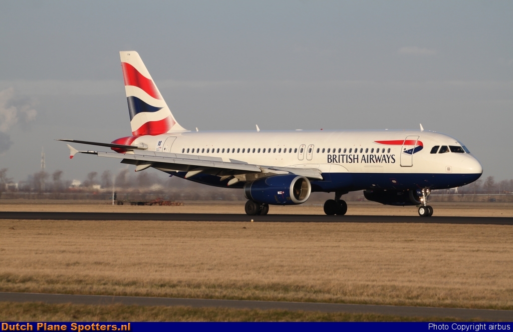 G-EUYH Airbus A320 British Airways by airbus