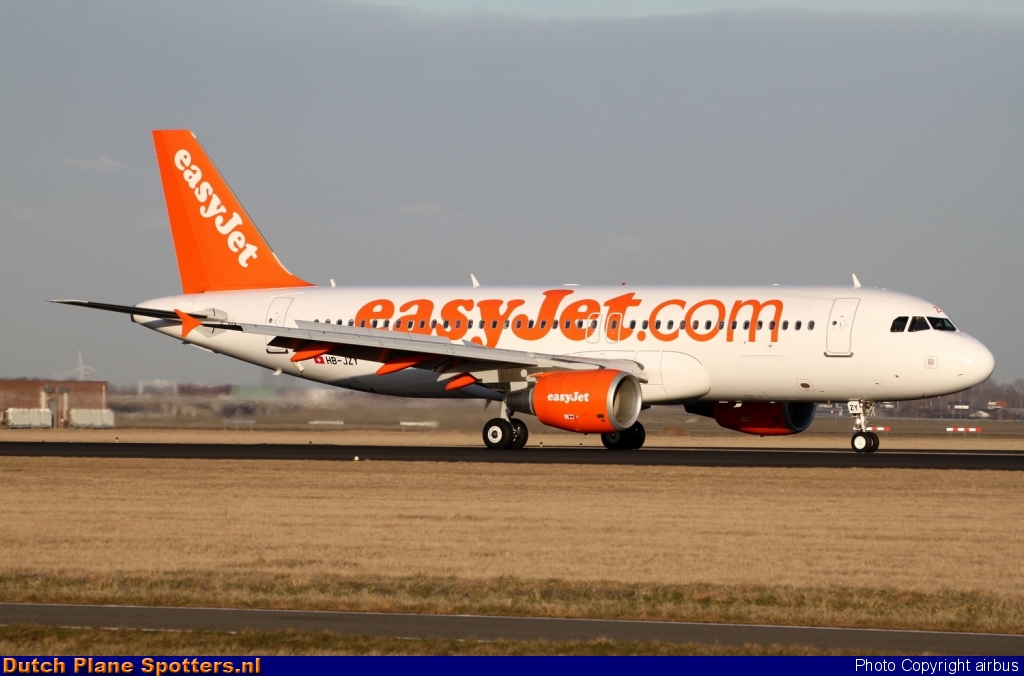 HB-JZY Airbus A320 easyJet Switzerland by airbus