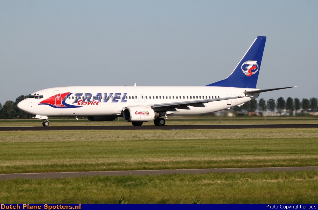 OK-TVD Boeing 737-800 Travel Service by airbus