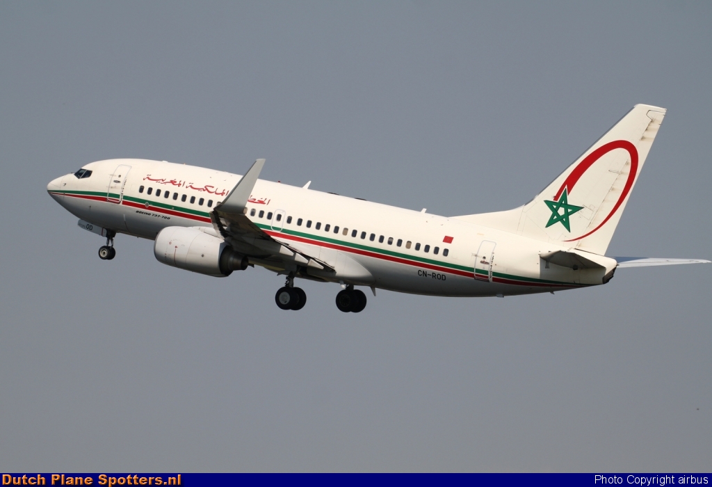 CN-ROD Boeing 737-700 Royal Air Maroc by airbus