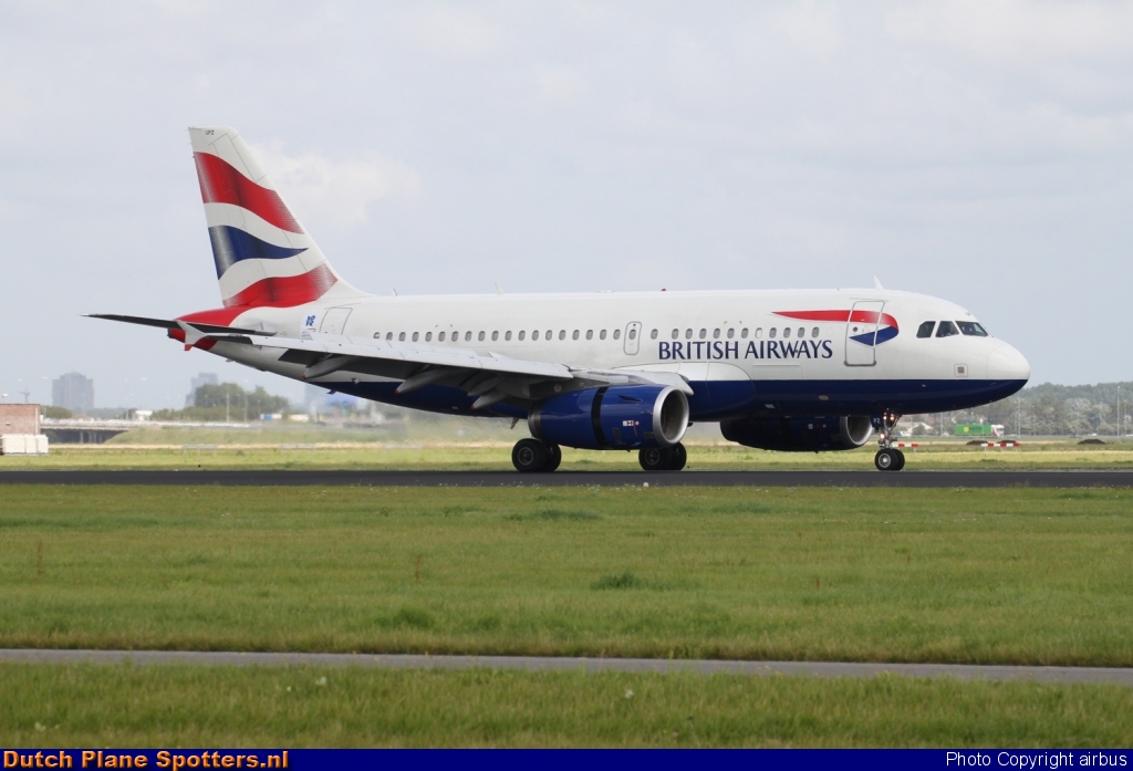 G-EUPZ Airbus A319 British Airways by airbus