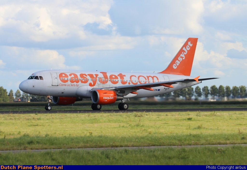 G-EZIW Airbus A319 easyJet by airbus