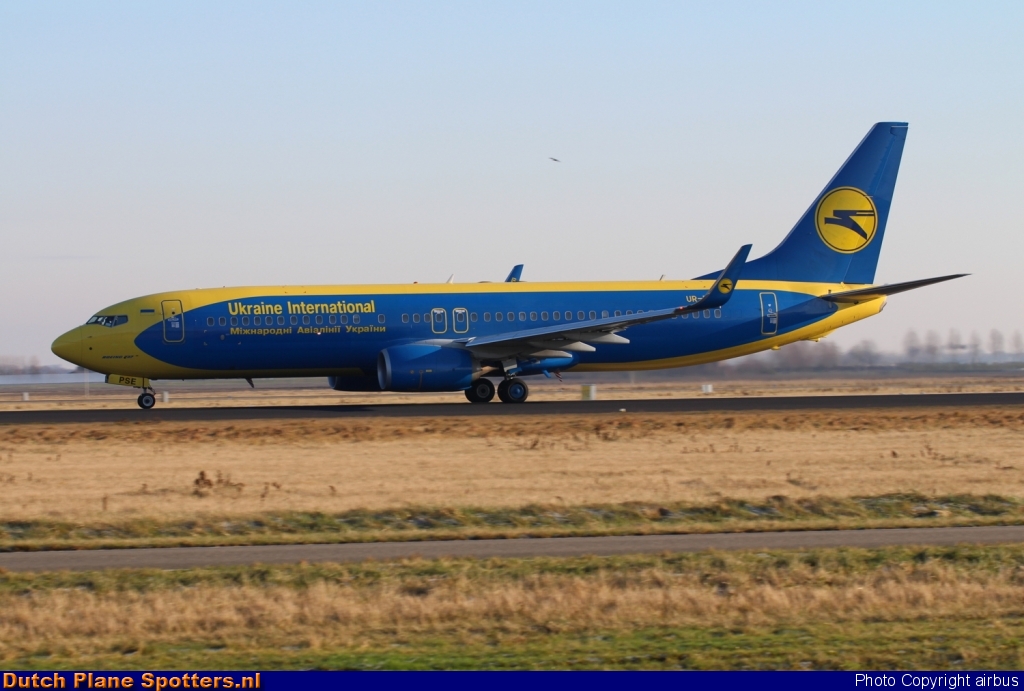 UR-PSE Boeing 737-800 Ukraine International Airlines by airbus